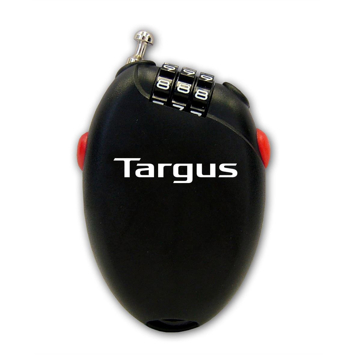 Targus Retractable Cable Travel Lock - Black