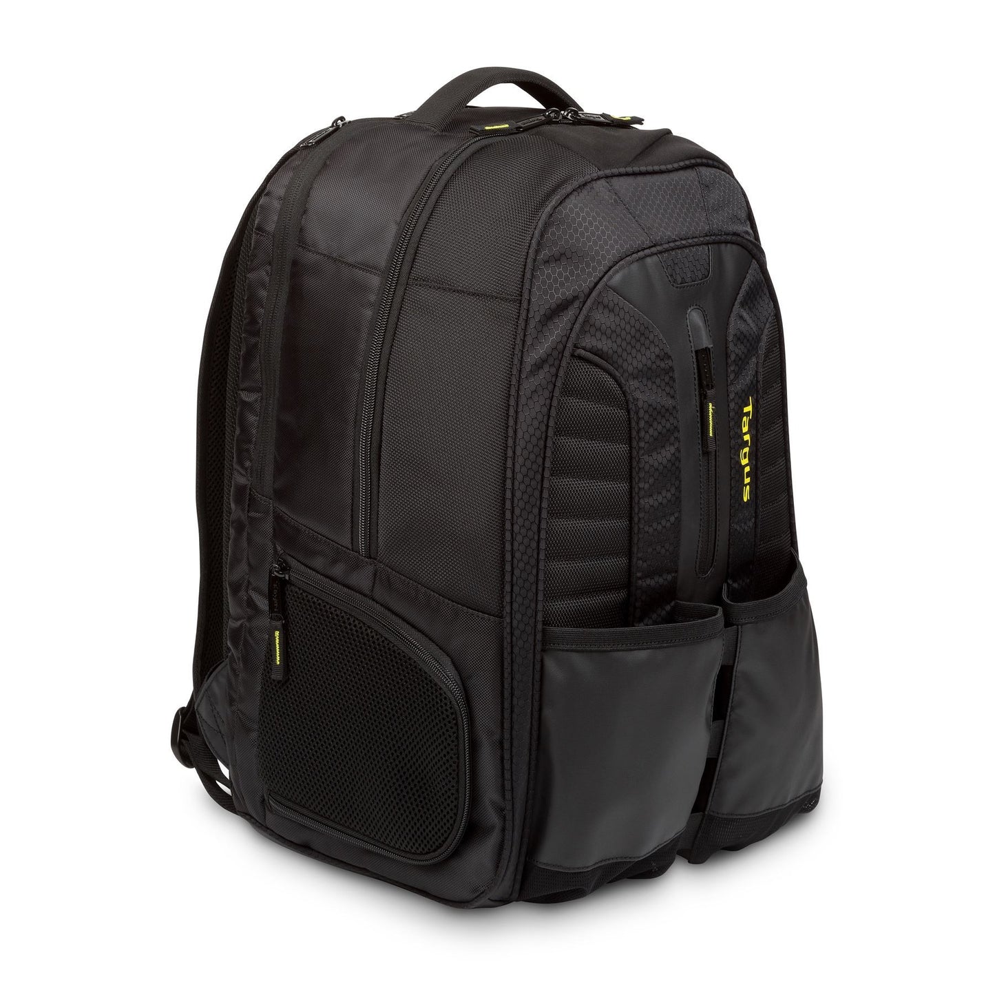 Targus Work & Play Rackets 15.6" Laptop Backpack - Black/Yellow