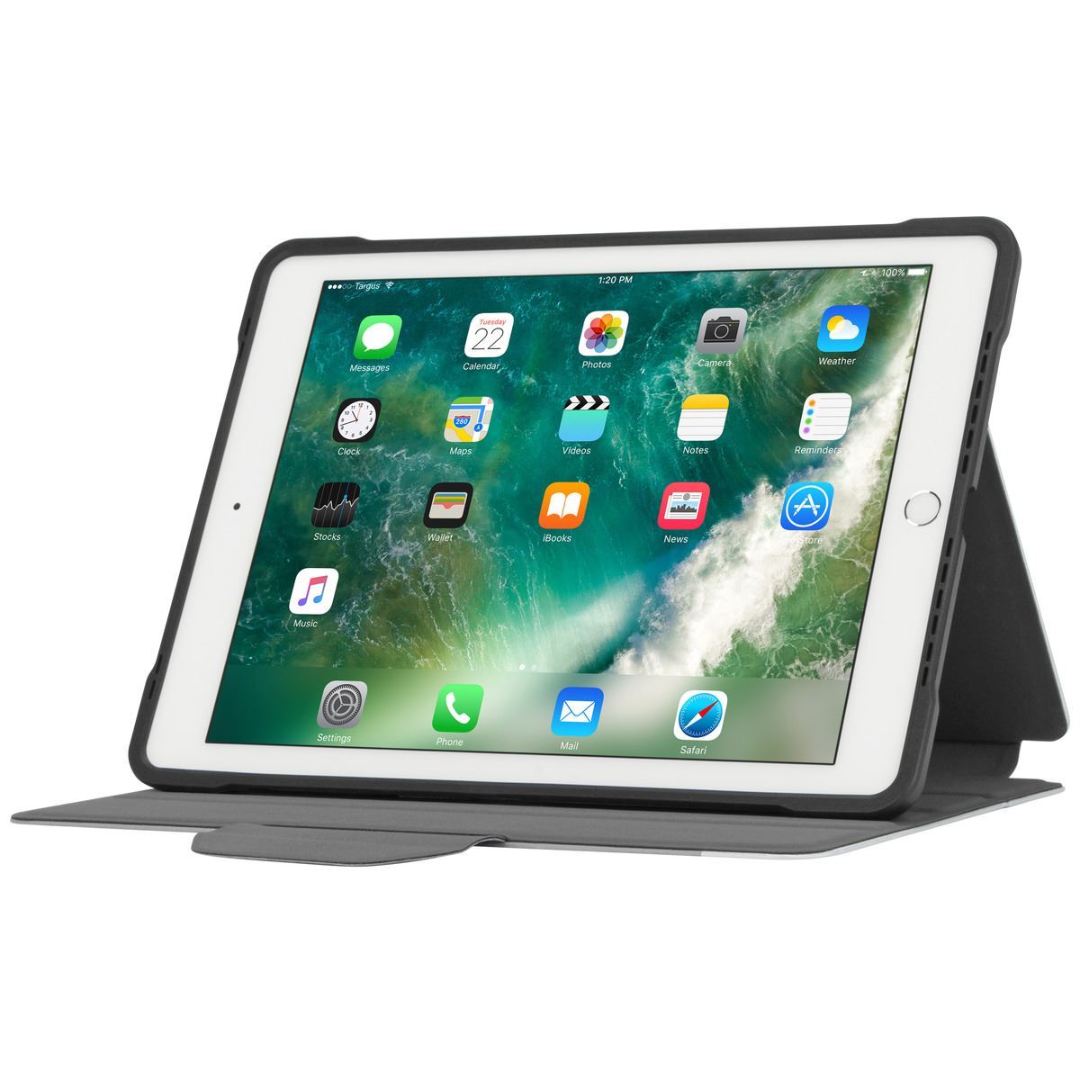 Targus 9.7" Click-In Case for iPad, iPad Pro, iPad Air 2 & iPad Air - Silver