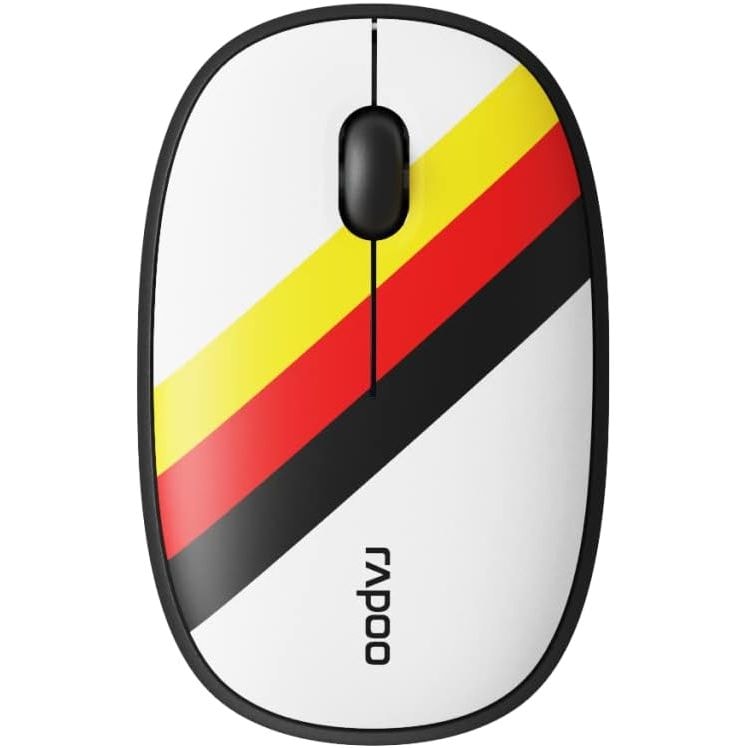 M650 Mouse Multimode Wireless - DE - White Yellow Red