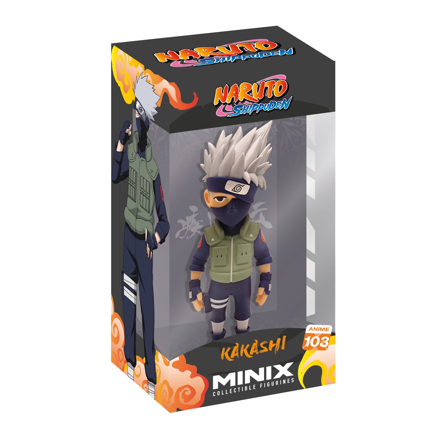 Minix Figure 12 Naruto Kakashi Box