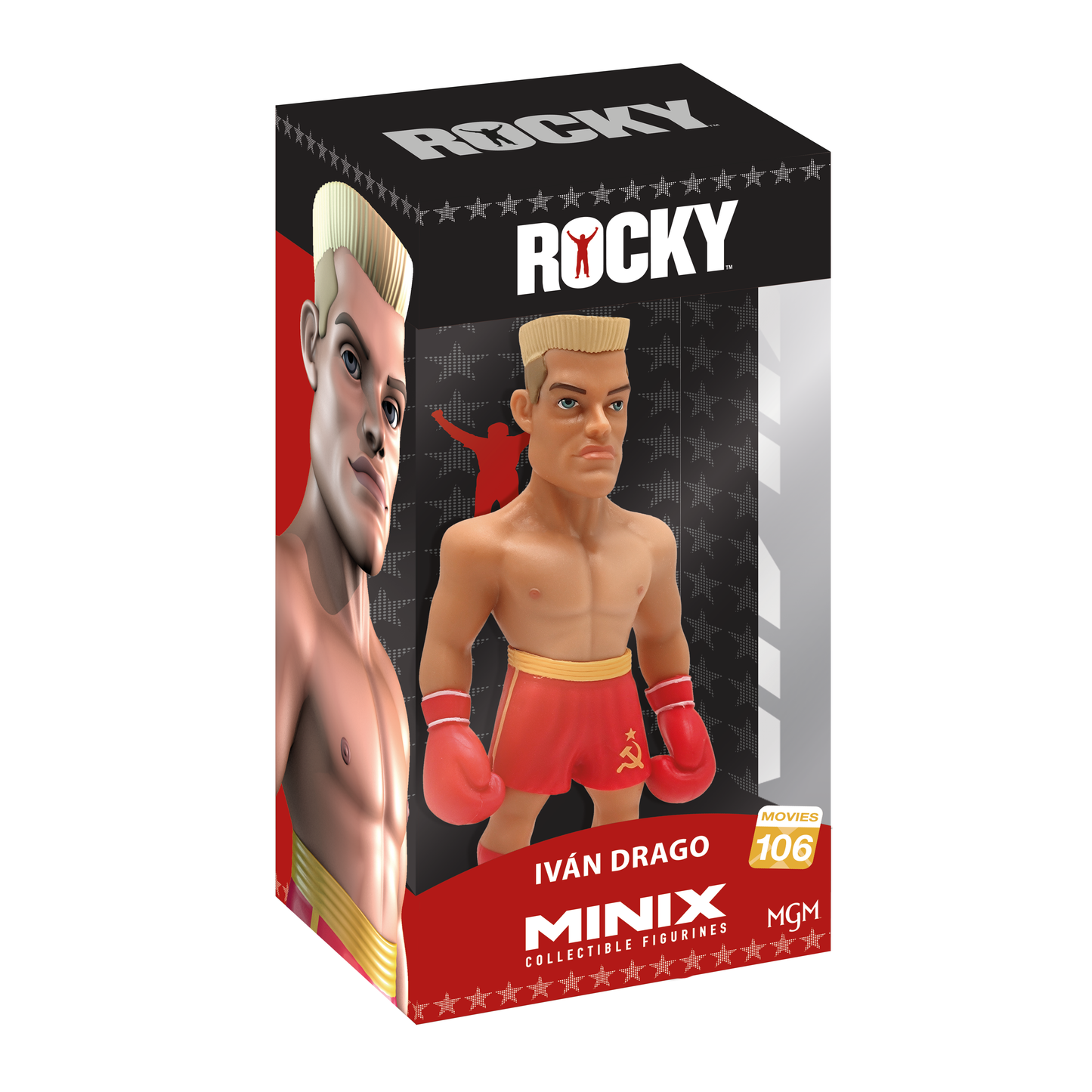 Minix Figure 12 Rocky Ivan Drago Box