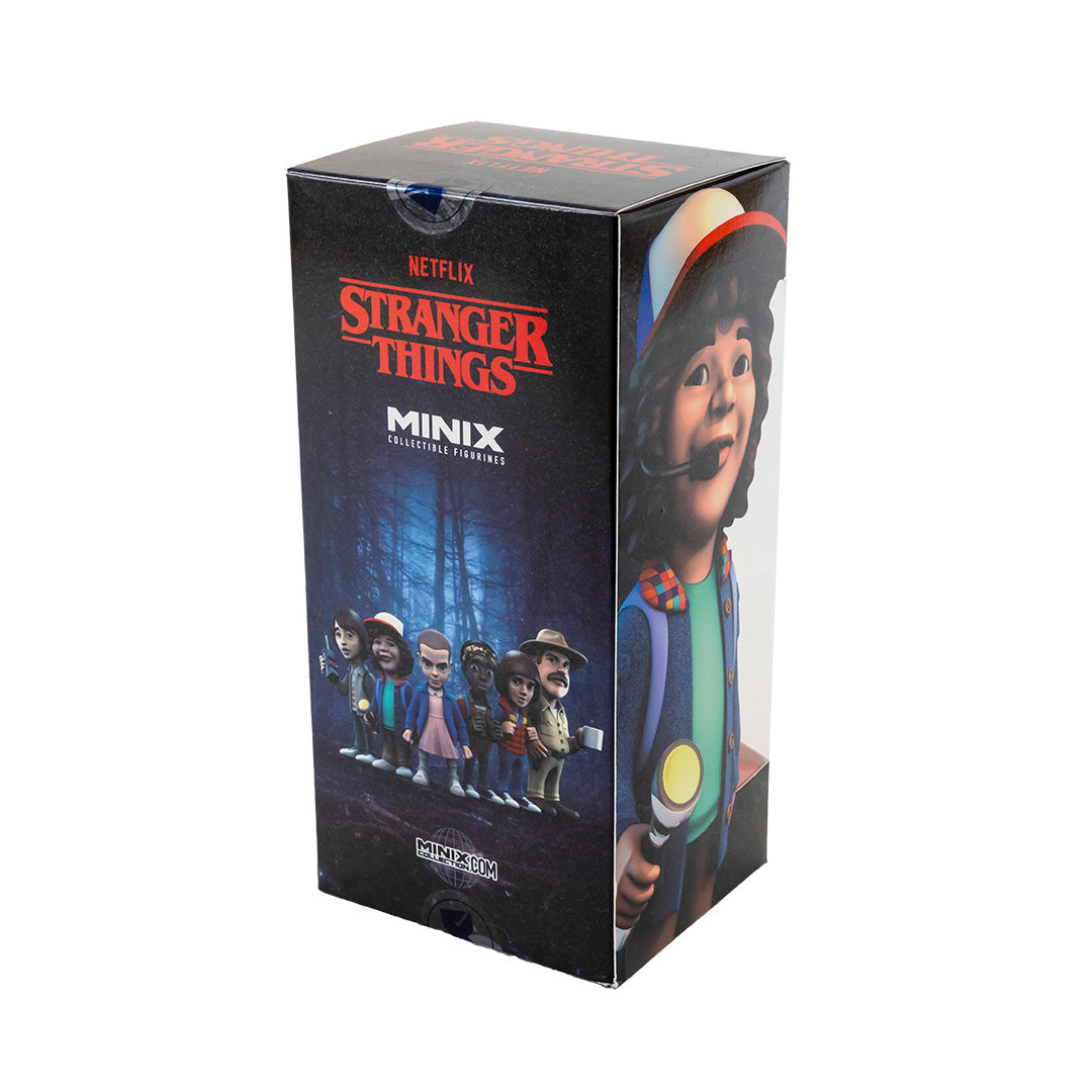 Minix Figure 12 Stranger Things Dustin Back Of The Box