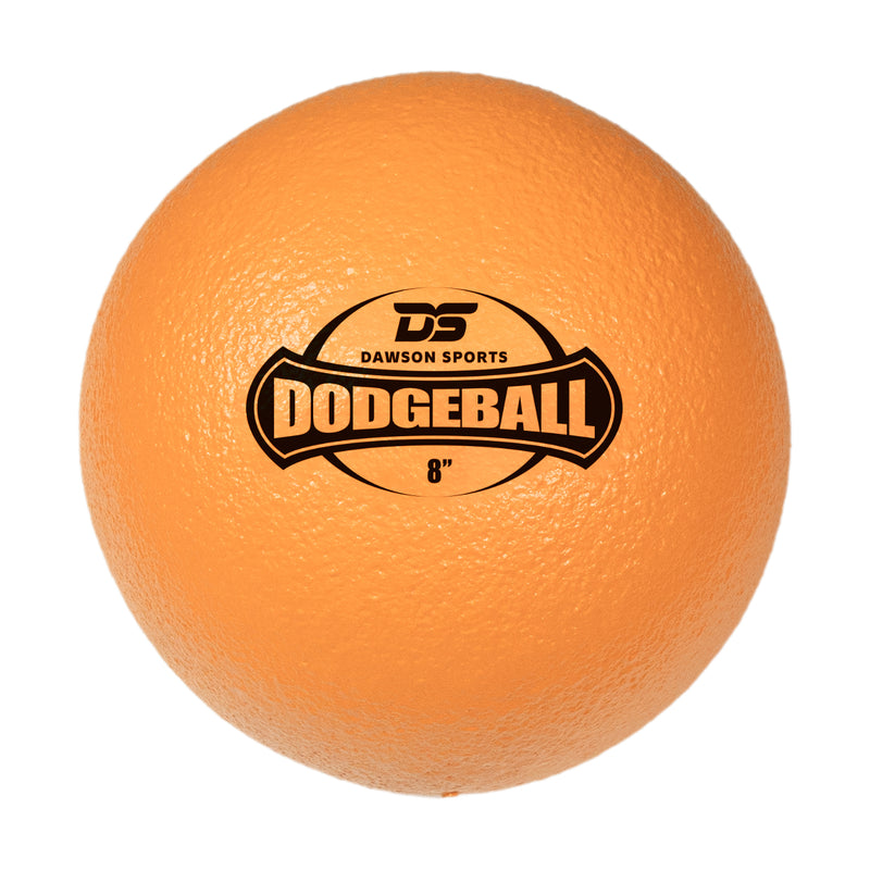 Dawson Sports Foam Dodgeball - 8" - Orange