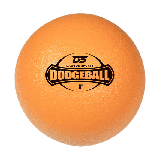 Dawson Sports Foam Dodgeball - 8" - Orange