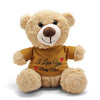 Brown Teddy Bear 20cm with Customizable Marigold T-shirt