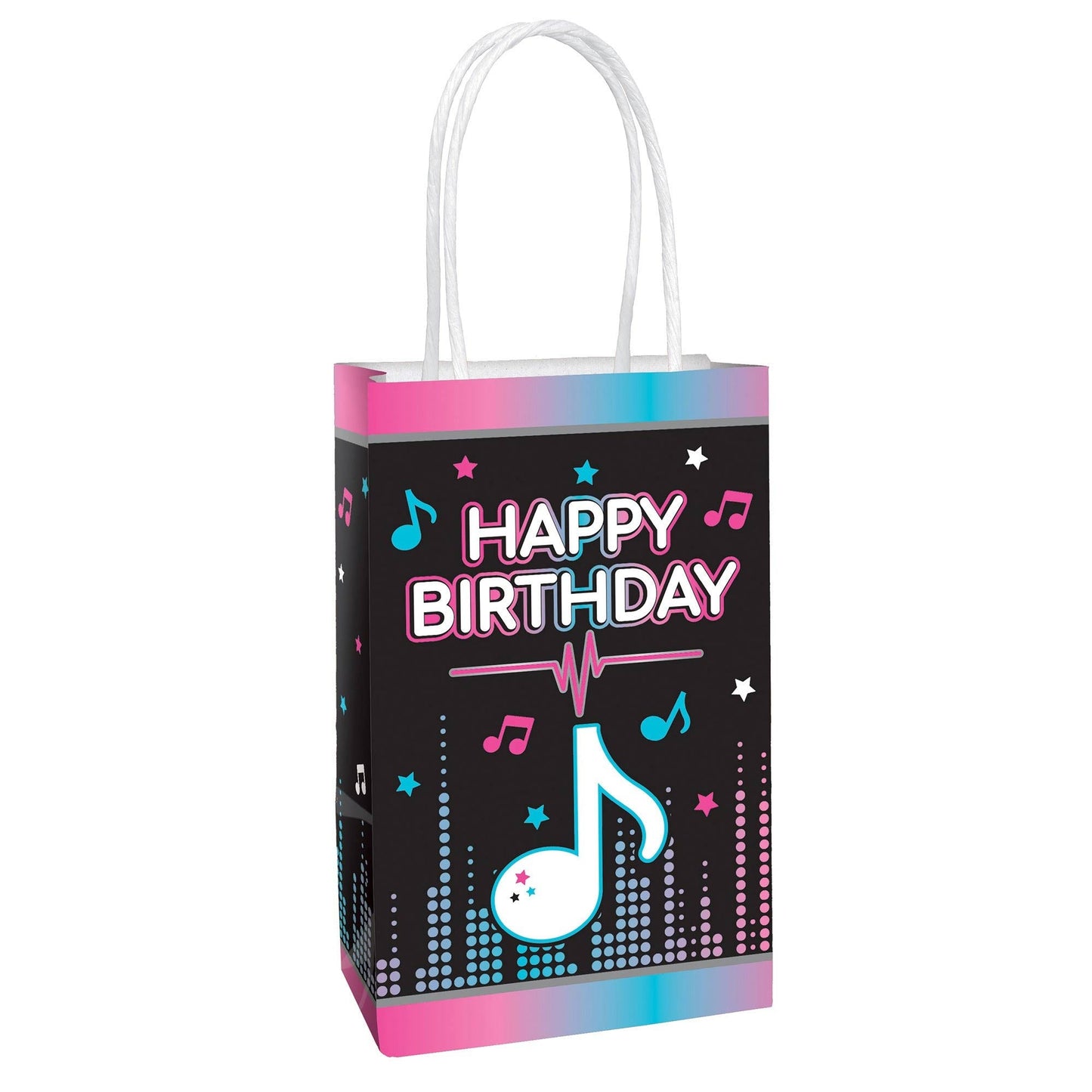 Internet Famous Printed Kraft Bag - 8 Pcs