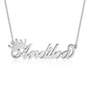 Crown Name Necklace