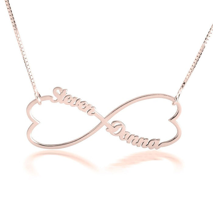 Heart Infinity Necklace