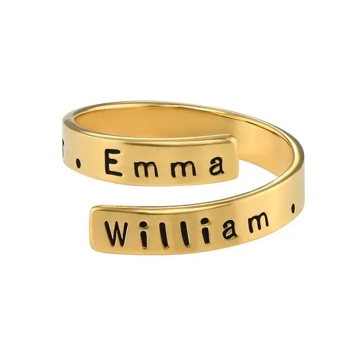 Engravable Wrap Ring