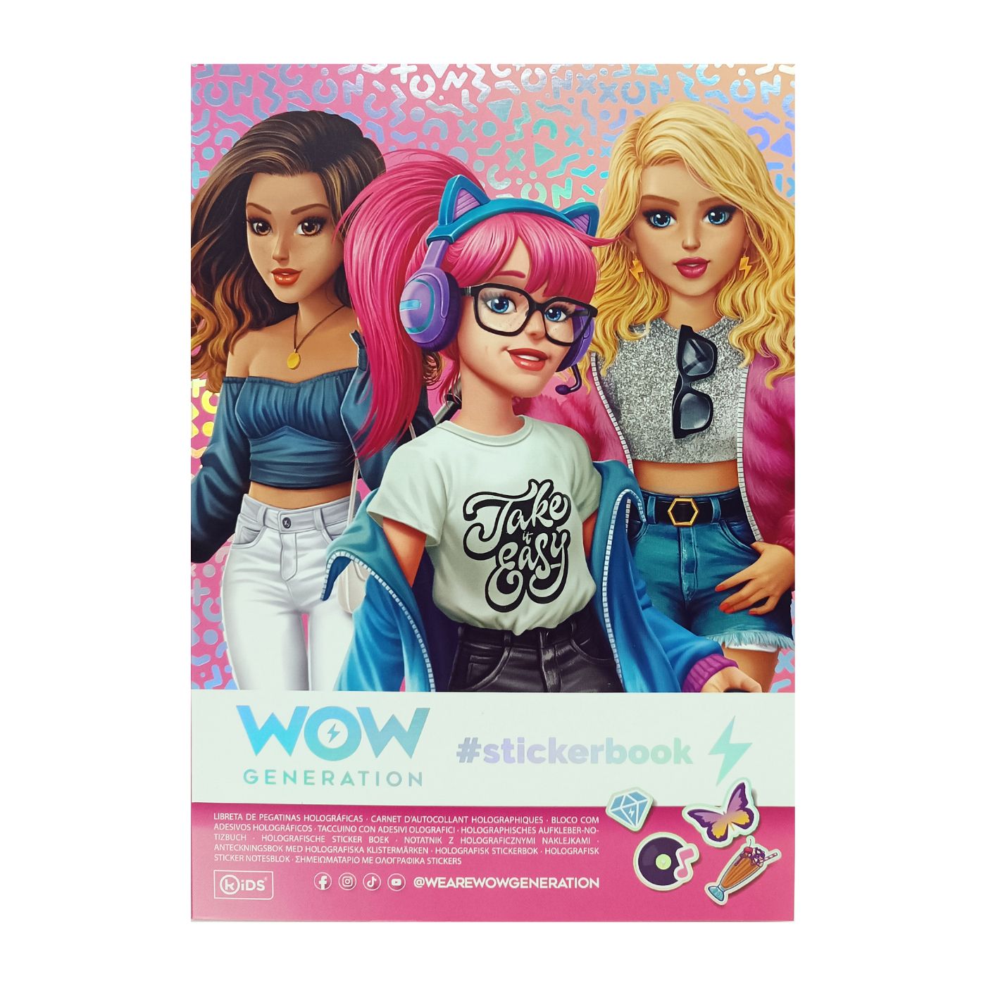 WOW Generation Holographic Sticker Book