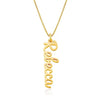 Vertical Name Necklace