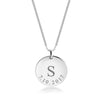 Personalized Initial & Date Necklace