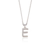 Cubic Zirconia Initial Necklace