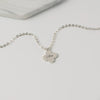 Clover Engraved Name Necklace