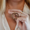 Personalized Heart Necklace