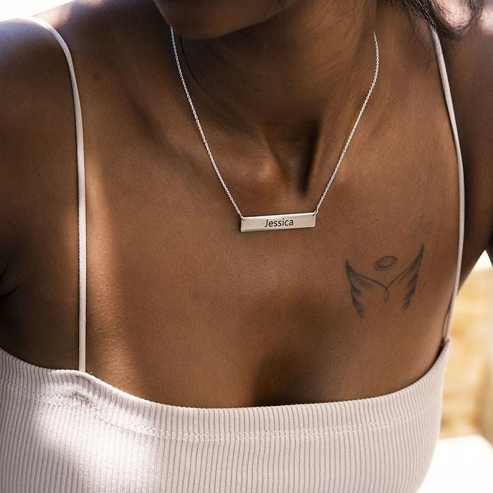 Horizontal Bar Necklace