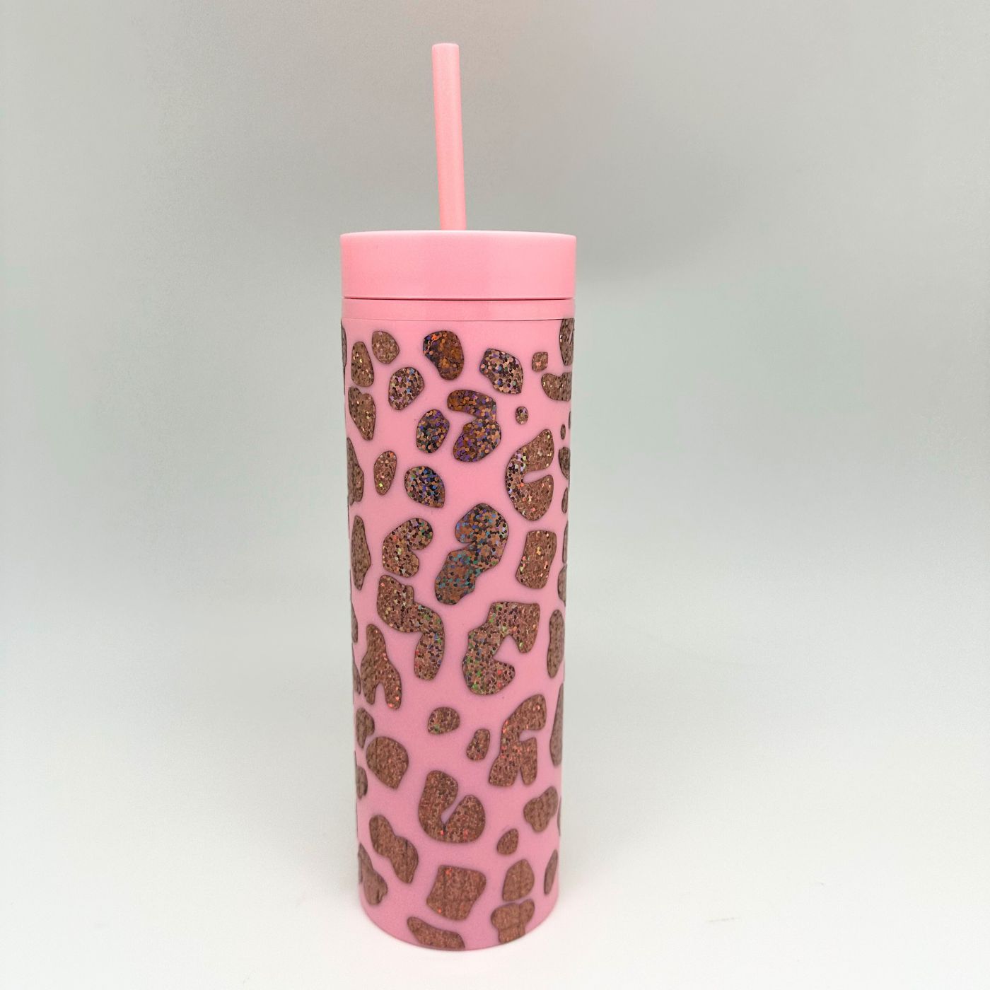 Personalized Plastic Tumbler - Pink