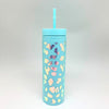 Personalized Plastic Tumbler - Blue