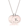 Personalized Initial & Date Necklace