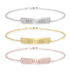 Classic Name Bar Bracelet