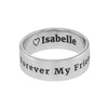 Wide Engraved Band Ring