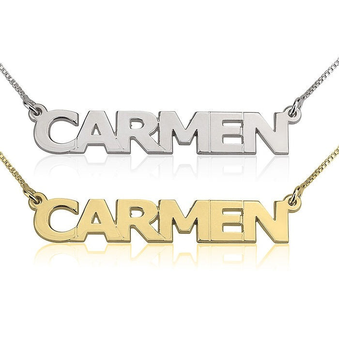 Capital Letter Name Necklace