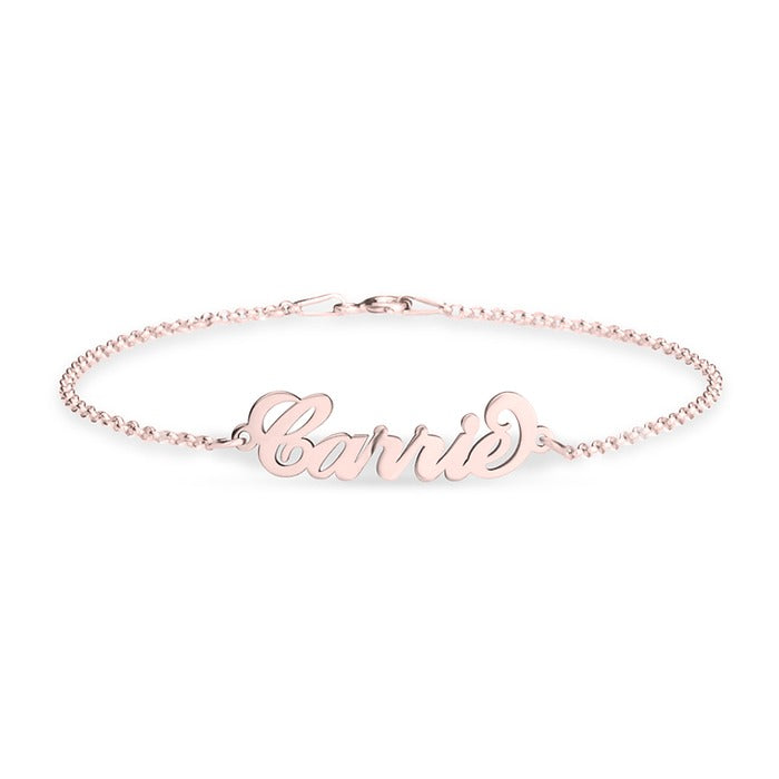 Carrie Style Name Bracelet