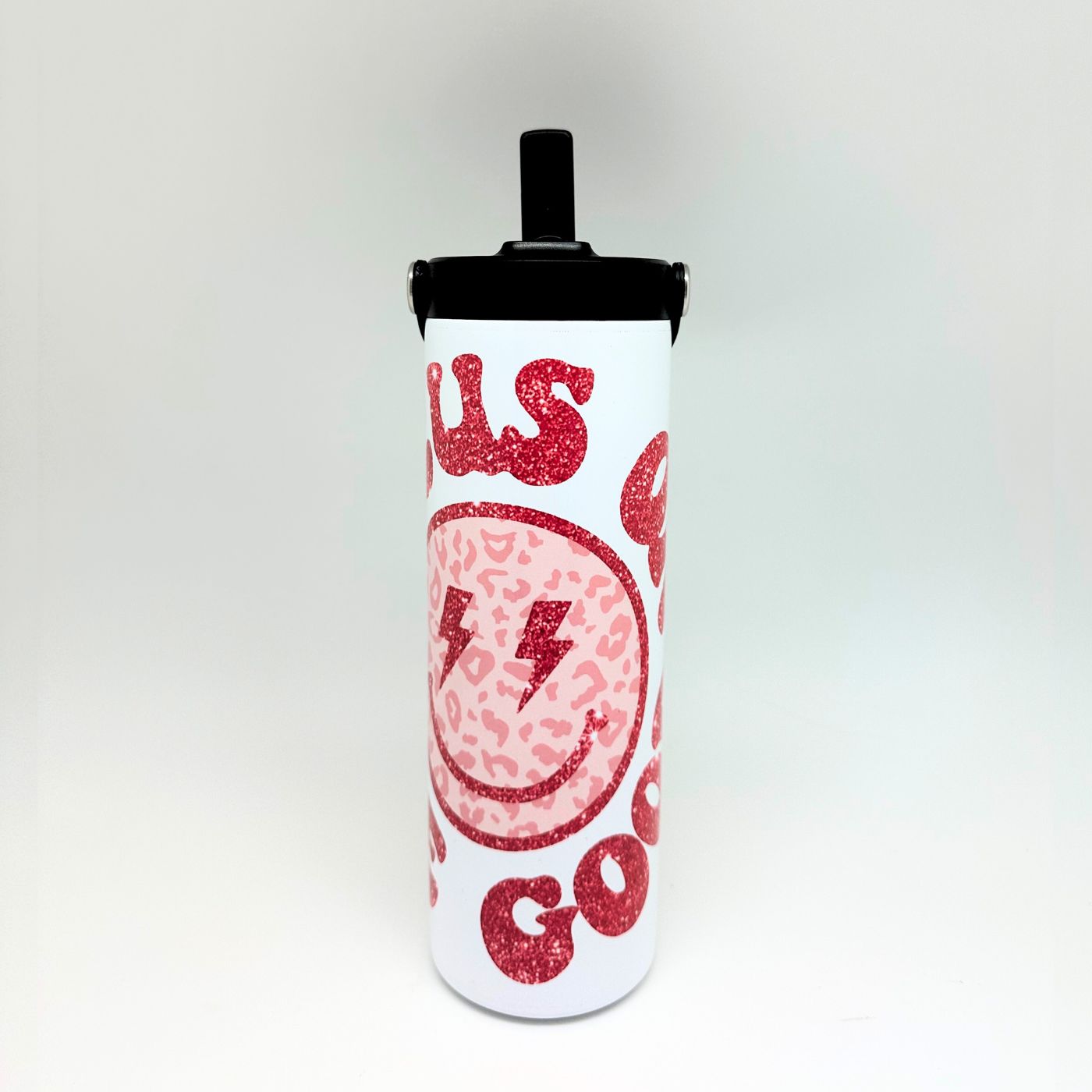 Stainless Steel Water Bottle - Focus on the Good