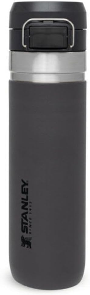 Quick Flip Water Bottle 0.71L / 24 OZ Charcoal