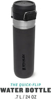 Quick Flip Water Bottle 0.71L / 24 OZ Charcoal