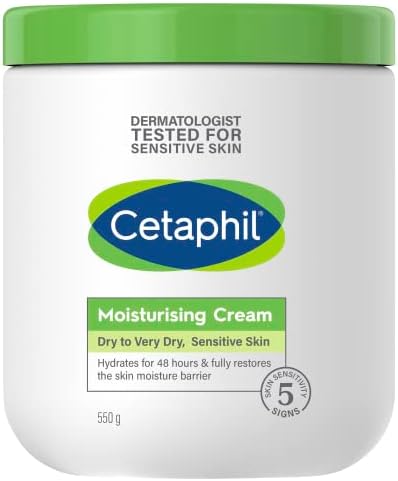 Cetaphil Moisturising Cream for Face and Body 550g