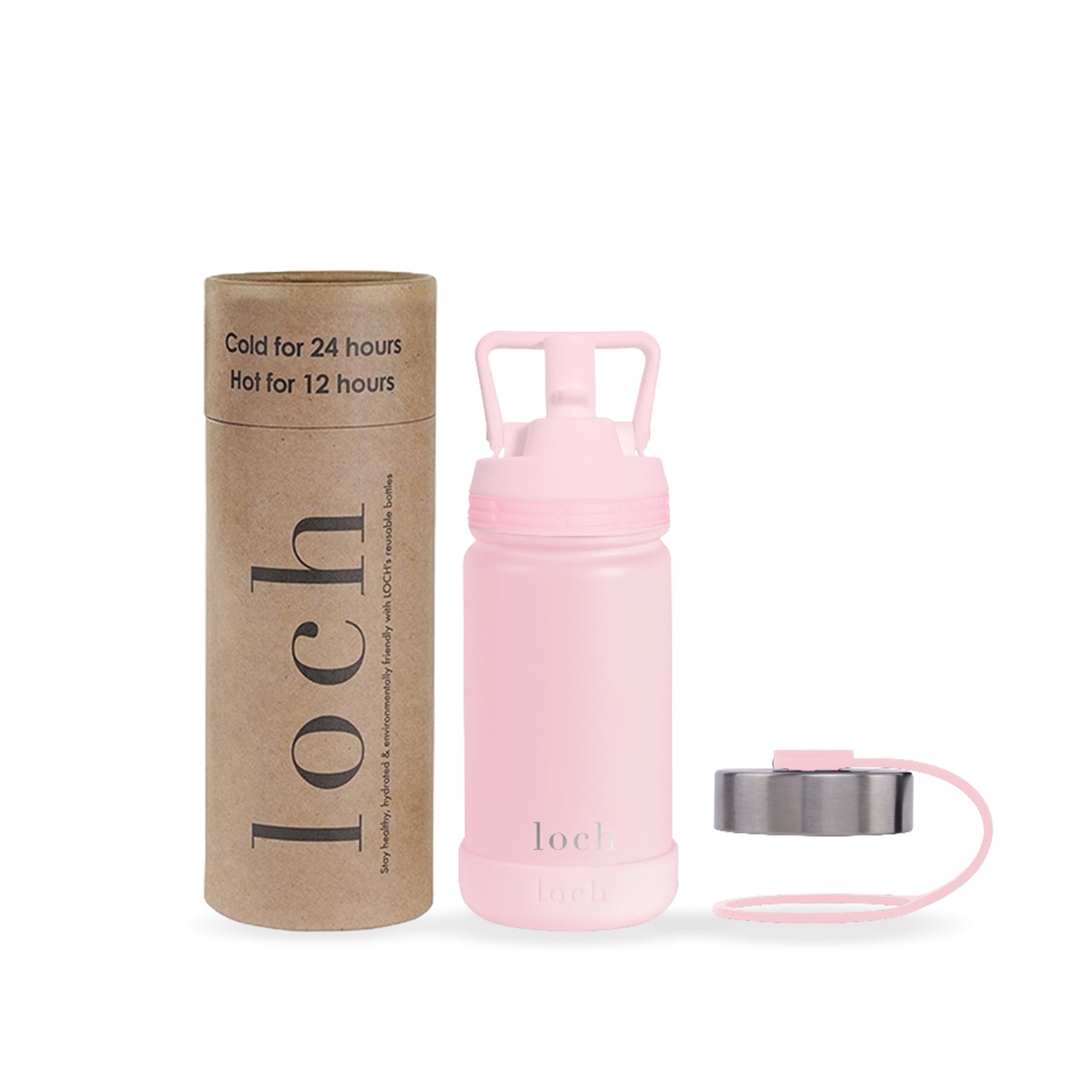 Monochrome Bottle - Baby Pink 420ml (14 Oz)