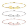 Carrie Style Name Bracelet