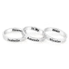 Engraved Thin Band Ring