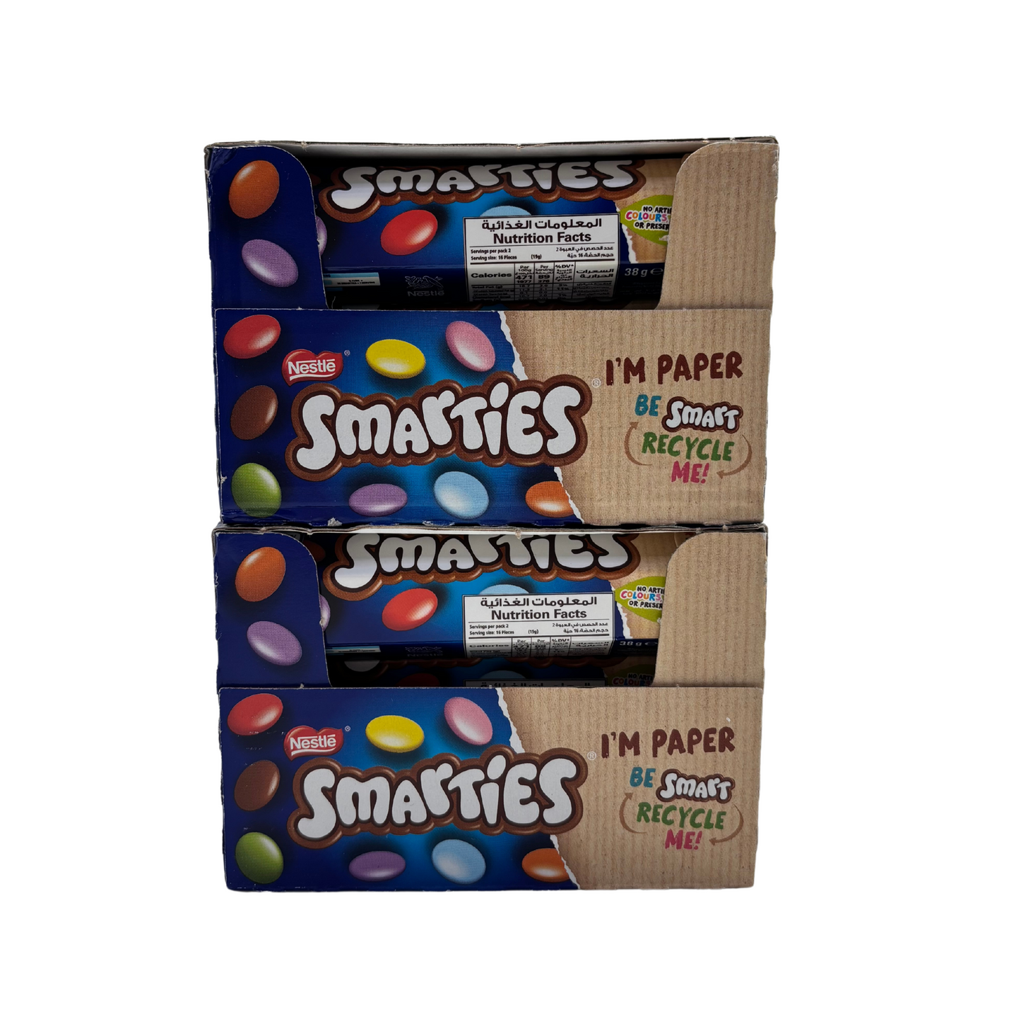 Smarties Double Hexatube Treat