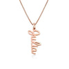 Vertical Name Necklace