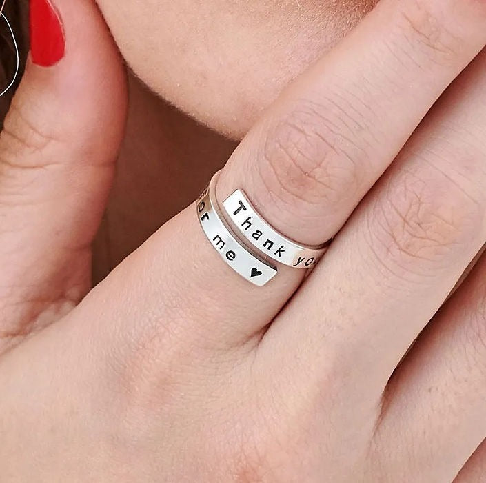 Engravable Wrap Ring