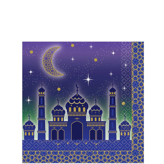 Eid Celebration Lunch Napkin – 16 Pcs