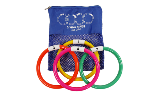 Dawson Sports Sinker PVC Dive Rings (Set of 4)