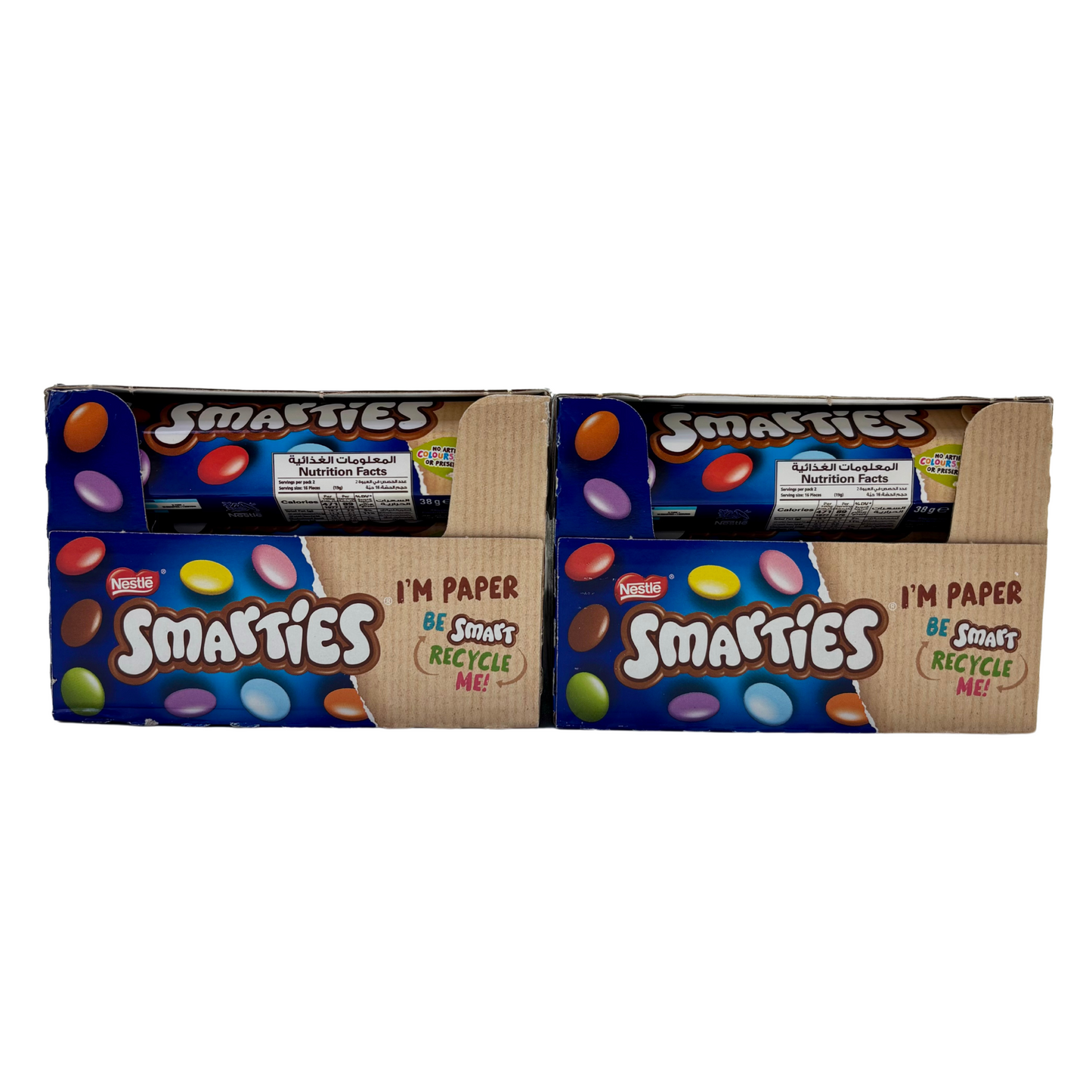 Smarties Double Hexatube Treat