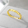 Tiny Heart Stackable Ring