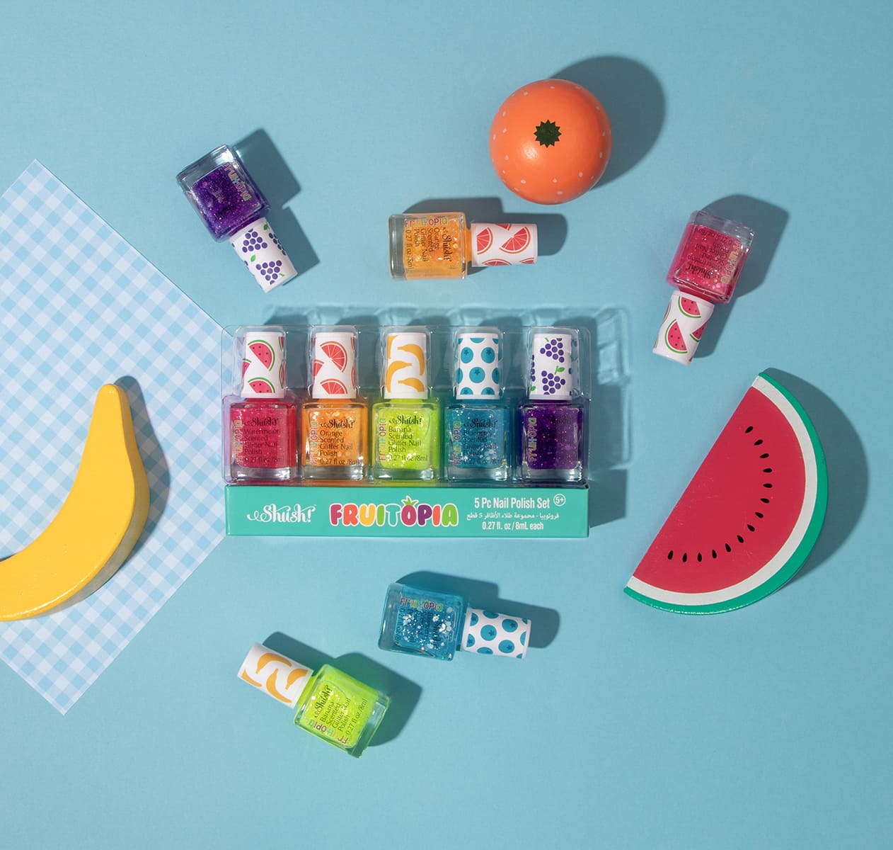 Shush! Fruitopia Water Nail Polish Set