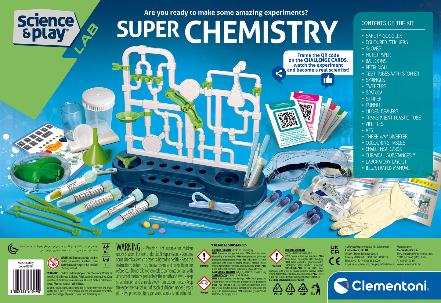 Clementoni Science & Play: Super Chemistry