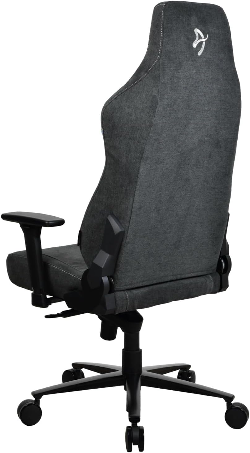 Arozzi Vernazza XL Soft PU Leather Ergonomic Gaming Chair - Dark Grey