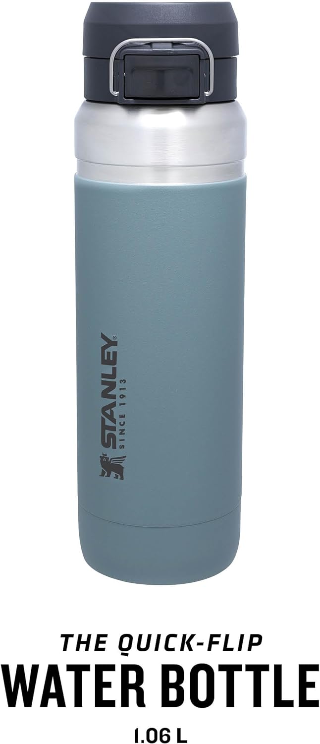 Quick Flip Water Bottle 1L / 36 OZ Shale