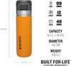 Quick Flip Water Bottle 0.71L / 24 OZ Saffron