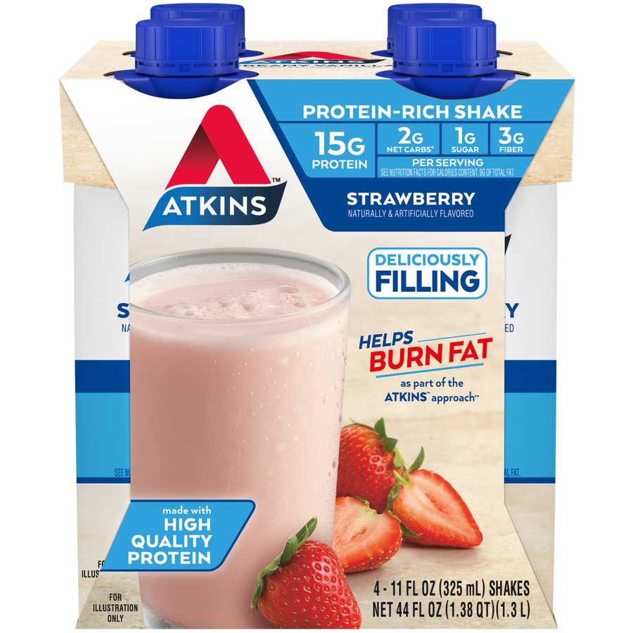 Ready to Drink Protein Shake Strawberry (Pack of 4)