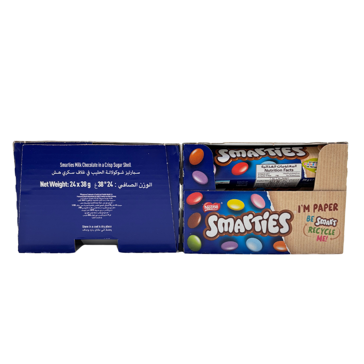 Smarties Double Hexatube Treat