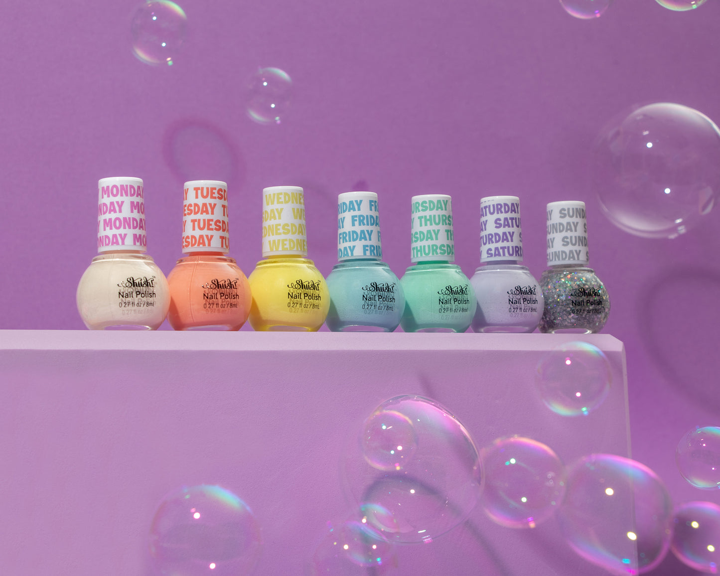 Shush! 7 Days Nail Polish Set